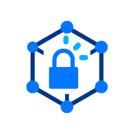A lock inside the data points